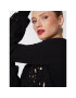 TWINSET Кардиган 231TP3491 Черен Loose Fit - Pepit.bg