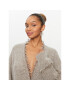 TWINSET Кардиган 232TT3231 Сив Loose Fit - Pepit.bg