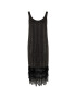 TWINSET Коктейлна рокля 192TP2461 Черен Regular Fit - Pepit.bg