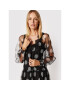 TWINSET Коктейлна рокля 222AP2580 Черен Regular Fit - Pepit.bg