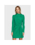 TWINSET Коктейлна рокля 222TP2091 Зелен Regular Fit - Pepit.bg