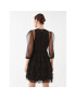 TWINSET Коктейлна рокля 232TP2641 Черен Regular Fit - Pepit.bg