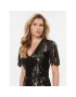 TWINSET Коктейлна рокля 232TT2050 Черен Regular Fit - Pepit.bg