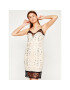 TWINSET Коктейлна рокля 201TP2463 Бежов Regular Fit - Pepit.bg