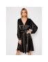 TWINSET Коктейлна рокля 202TP2140 Черен Regular Fit - Pepit.bg