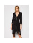 TWINSET Коктейлна рокля 202TP2402 Черен Regular Fit - Pepit.bg