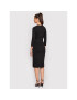 TWINSET Коктейлна рокля 222TP2412 Черен Regular Fit - Pepit.bg