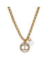 TWINSET Колие Collana 231TA4178 Златист - Pepit.bg