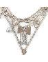 TWINSET Колие Collana 231TA4220 Сребрист - Pepit.bg