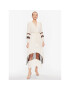 TWINSET Лятна рокля 231TT2020 Екрю Regular Fit - Pepit.bg
