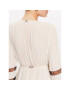 TWINSET Лятна рокля 231TT2020 Екрю Regular Fit - Pepit.bg