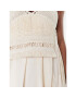 TWINSET Лятна рокля 231TT3080 Екрю Regular Fit - Pepit.bg