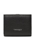 TWINSET Малък дамски портфейл 231TB7239 Черен - Pepit.bg