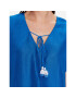 TWINSET Плажна рокля 231LM2MAA Син Relaxed Fit - Pepit.bg