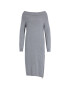 TWINSET Плетена рокля 192TT3091 Сив Regular Fit - Pepit.bg