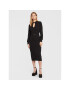 TWINSET Плетена рокля 222TT3192 Черен Regular Fit - Pepit.bg