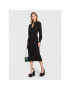 TWINSET Плетена рокля 222TT3192 Черен Regular Fit - Pepit.bg