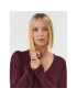 TWINSET Плетена рокля 232TT3062 Бордо Regular Fit - Pepit.bg