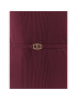 TWINSET Плетена рокля 232TT3062 Бордо Regular Fit - Pepit.bg