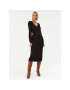TWINSET Плетена рокля 232TT3062 Черен Regular Fit - Pepit.bg