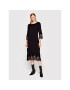TWINSET Плетена рокля 222TP3020 Черен Regular Fit - Pepit.bg