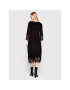 TWINSET Плетена рокля 222TP3020 Черен Regular Fit - Pepit.bg