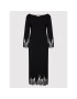 TWINSET Плетена рокля 222TP3020 Черен Regular Fit - Pepit.bg