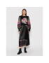 TWINSET Пола от имитация на кожа 212TP2090 Черен Regular Fit - Pepit.bg