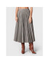 TWINSET Плисирана пола 222TP250E Сив Regular Fit - Pepit.bg