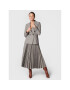TWINSET Плисирана пола 222TP250E Сив Regular Fit - Pepit.bg
