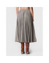 TWINSET Плисирана пола 222TP250E Сив Regular Fit - Pepit.bg