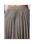 TWINSET Плисирана пола 222TP250E Сив Regular Fit - Pepit.bg