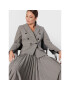 TWINSET Плисирана пола 222TP250E Сив Regular Fit - Pepit.bg