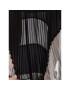 TWINSET Плисирана пола 231TT2022 Черен Regular Fit - Pepit.bg