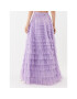 TWINSET Плисирана пола 232TP2642 Виолетов Regular Fit - Pepit.bg