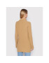 TWINSET Поло 222TP3340 Кафяв Regular Fit - Pepit.bg