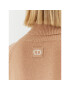 TWINSET Поло 232TT3200 Бежов Regular Fit - Pepit.bg