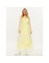 TWINSET Преходно палто 232TP2700 Жълт Regular Fit - Pepit.bg