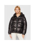 TWINSET Пухено яке 212TP214E Черен Regular Fit - Pepit.bg