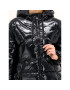 TWINSET Пухено яке 192TP2500 Черен Regular Fit - Pepit.bg