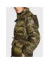 TWINSET Пухено яке 222TT2210 Зелен Regular Fit - Pepit.bg