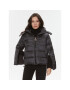 TWINSET Пухено яке 232TP2221 Черен Regular Fit - Pepit.bg