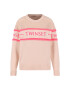 TWINSET Пуловер 201TP3201 Розов Relaxed Fit - Pepit.bg