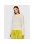 TWINSET Пуловер 212TP3091 Бял Regular Fit - Pepit.bg