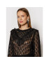 TWINSET Пуловер 212TP3132 Черен Loose Fit - Pepit.bg
