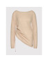 TWINSET Пуловер 212TP3254 Бежов Regular Fit - Pepit.bg