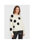 TWINSET Пуловер 222AP3400 Екрю Regular Fit - Pepit.bg