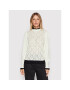 TWINSET Пуловер 222TP3101 Бял Regular Fit - Pepit.bg
