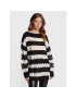 TWINSET Пуловер 222TP3130 Черен Loose Fit - Pepit.bg