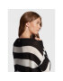 TWINSET Пуловер 222TP3130 Черен Loose Fit - Pepit.bg